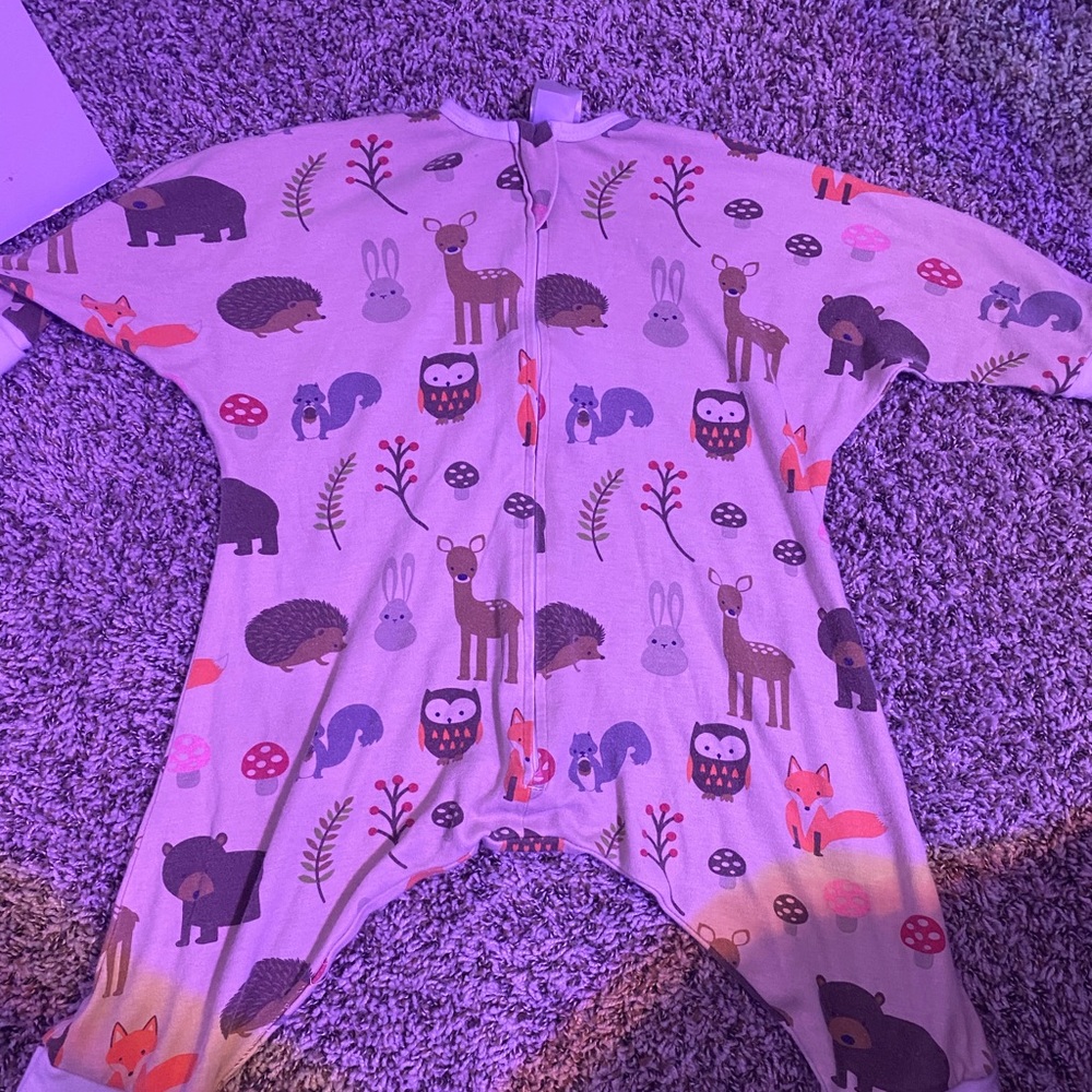 Sleeping baby zipadee zip size small